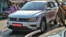 New VW Tiguan front three quarter spied testing in India