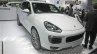 Porsche Cayenne S E-Hybrid Platinum Edition front three quarters at 2016 Thai Motor Expo