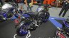 Yamaha M-Slaz front three quarter rear three quarter right at Thai Motor Expo