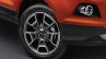 2017 Ford EcoSport Platinum Edition 17-inch diamond cut alloy wheel