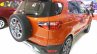 2017 Ford Ecosport Platinum rear three quarters at APS 2017