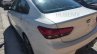 2017 Kia Rio Sedan rear three quarters left side spy shot