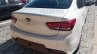 2017 Kia Rio Sedan rear three quarters right side spy shot