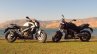 Bajaj Dominar 400 Moon White and Twilight Plum