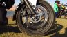 Bajaj Dominar 400 Moon White front wheel