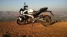 Bajaj Dominar 400 Moon White side