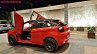 Custom Maruti Baleno rear three quarter with Lambo-style doors