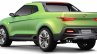 Hyundai Creta Sport Truck Concept rear three quarters