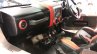 Mahindra Thar Daybreak edition dashboard at Autocar Performance Show 2017