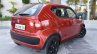 Maruti Ignis rear three quarter First Drive Review