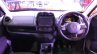 Renault Kwid Live For More Edition interior at APS 2017