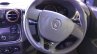 Renault Lodgy World Edition steering wheel at Autocar Performance Show 2017