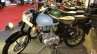 Royal Enfield Classic 350 Redditch series Redditch Blue front three quarters left side at 2017 Surat International Auto Expo