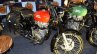 Royal Enfield Redditch series front three quarters at Surat International Auto Expo 2017