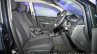 Tata Hexa XTA front seats from Delhi launch