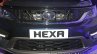 Tata Hexa XTA grille from Delhi launch