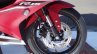 Yamaha R15 v3.0 matte red front wheel