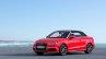 2017 Audi A3 Cabriolet top closed front three quarters