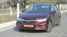 2017 Honda City ZX (facelift) front quarter dynamic First Drive Review