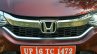 2017 Honda City ZX (facelift) grille First Drive Review