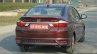 2017 Honda City ZX (facelift) rear quarter static First Drive Review