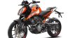 2017 KTM Duke 125 front three quarter