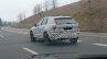 2017 Volvo XC60 rear three quarters left side spy shot