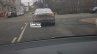 2018 Audi A8 rear in motion spy shot Copenhagen