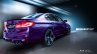 2018 BMW M5 rear three quarters rendering second image