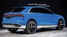 Audi Q8 concept rear three quarters