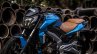 Bajaj Dominar 400 custom wrap by Knight Auto Customizer side with headlamp