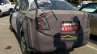 Chevrolet Beat Essentia rear three quarters left side spy shot