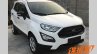 Chinese-spec 2017 Ford EcoSport front three quarters spy shot