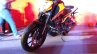 KTM Duke 250 front three quarter left India launch