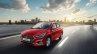 Next-gen 2017 Hyundai Solaris (2017 Hyundai Verna) front quarter red revealed