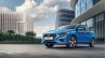 Next-gen 2017 Hyundai Solaris (2017 Hyundai Verna) front three quarter blue revealed