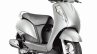 Suzuki Access 125 Metallic Sonic Silver front three quarter