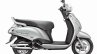 Suzuki Access 125 Metallic Sonic Silver side