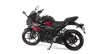 Suzuki Gixxer SF black rear three quarter