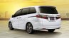 2017 Honda Odyssey (facelift) rear three quarters