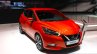 2017 Nissan Micra front quarter Geneva Motor Show Live