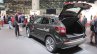 2017 Nissan Qashqai rear with boot at the 2017 Geneva Motor Show