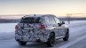 2018 BMW X3 (BMW G01) rear three quarters right side testing