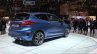 2018 Ford Fiesta ST rear three quarter at the 2017 Geneva Motor Show Live