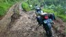 Bajaj Pulsar modified as Royal Enfield Himalayan rear view