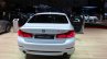 India-bound 2017 BMW 5 Series rear at the 2017 Geneva Motor Show Live