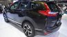 India-bound 2017 Honda CR-V 7-seater rear three quarter at the BIMS 2017