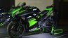 Kawasaki Ninja 300 front three quarter and side at India launch