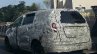 Mahindra U321 MPV (Toyota Innova rival) rear quarter spied on test