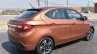 Tata Tigor petrol rear three quarter highway First Drive Review